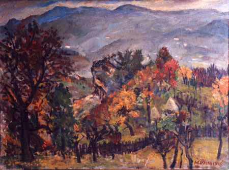Milan Vasiljevic - pejsaz - ulje